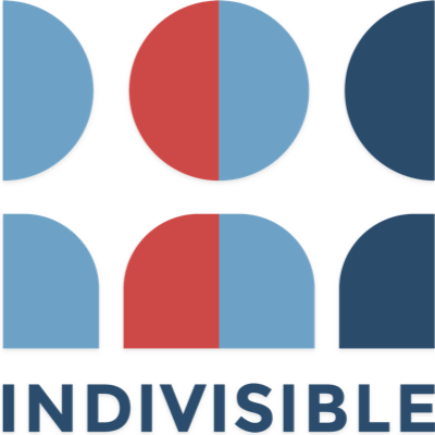 Blue and red Individual logo